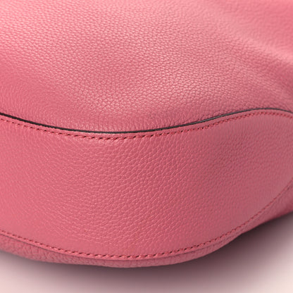 Gucci Soft Grained Calfskin Large Jackie Hobo Glossy Pink 10 of 10