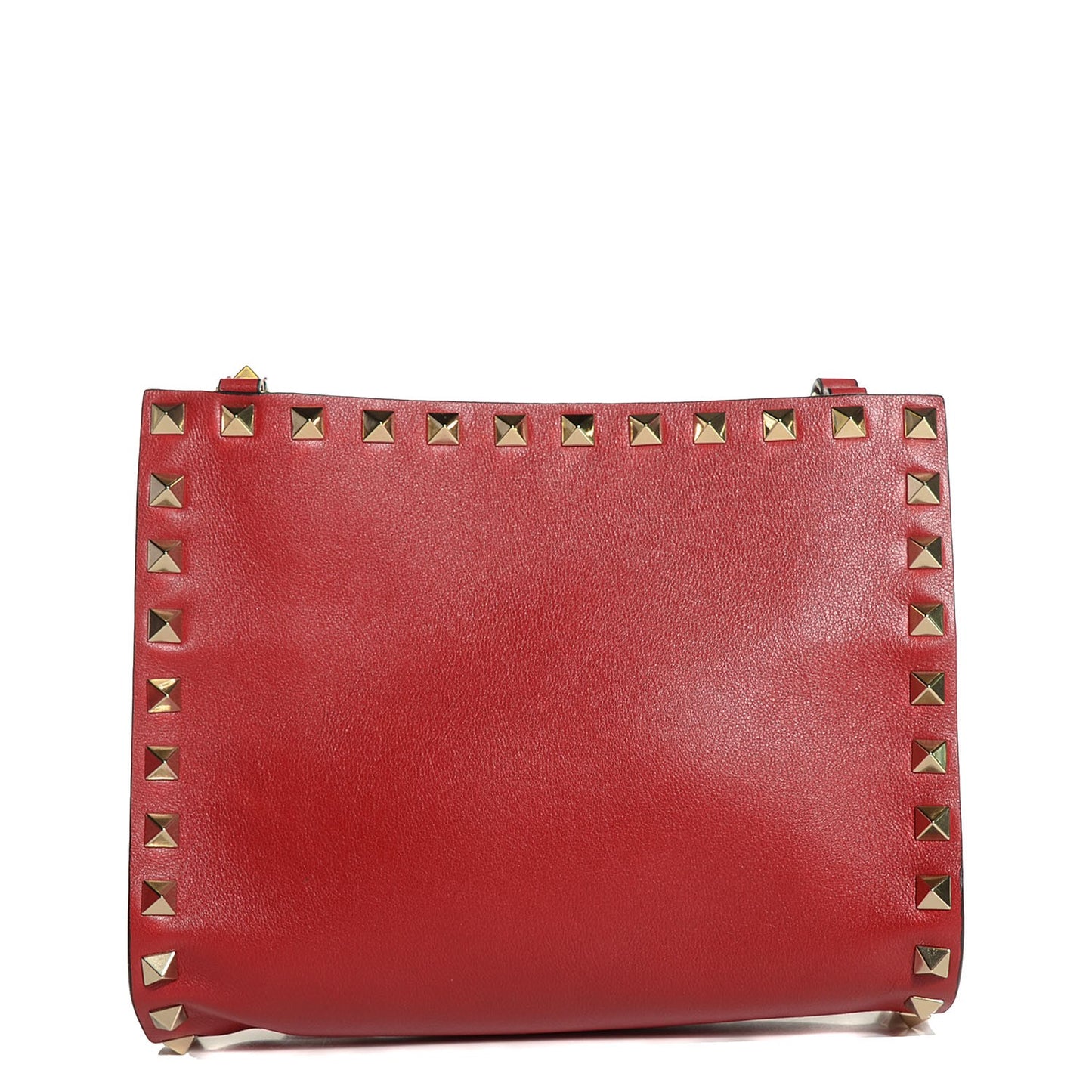 Calfskin Mini Rockstud Crossbody Bag Red