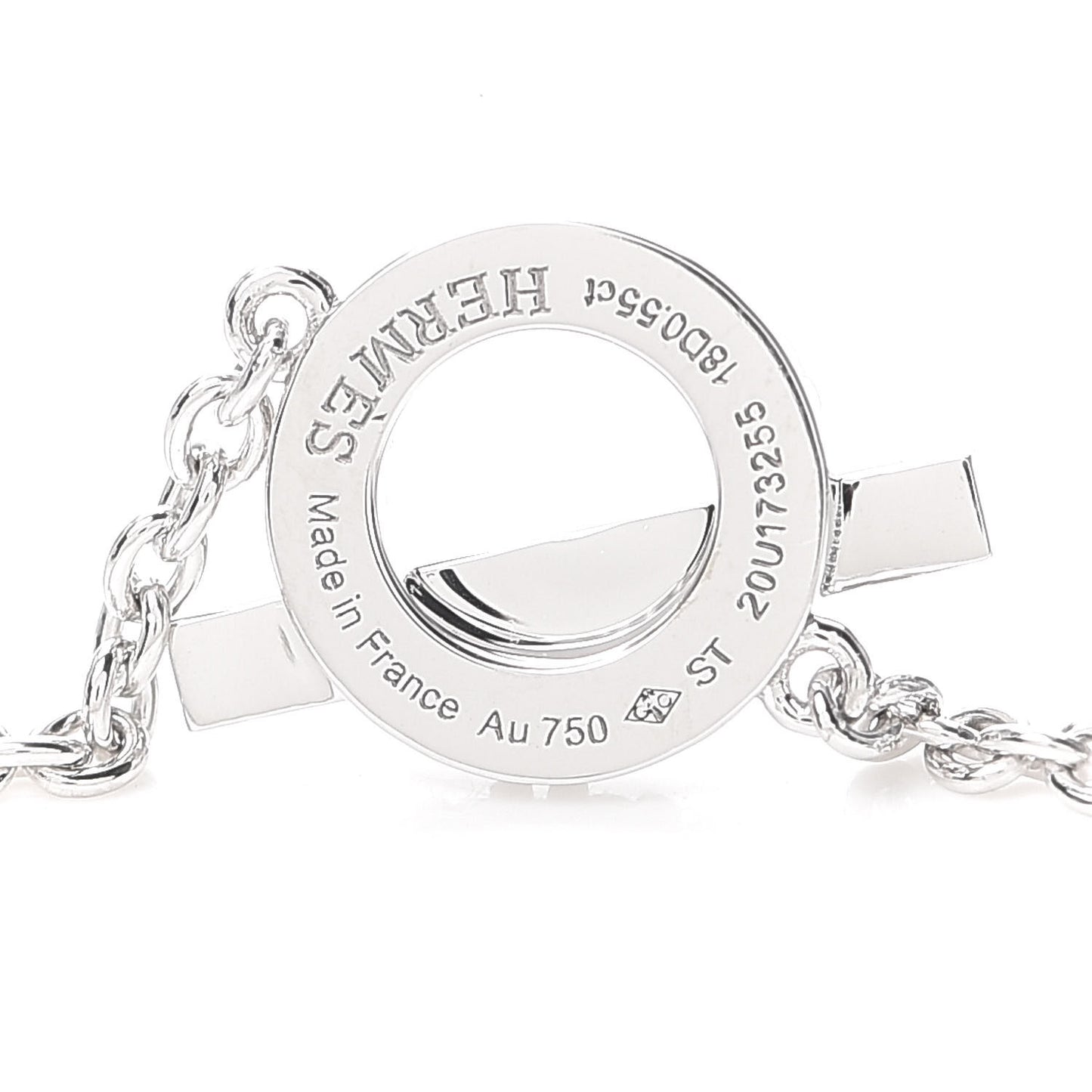 18K White Gold Diamond Finesse Bracelet ST