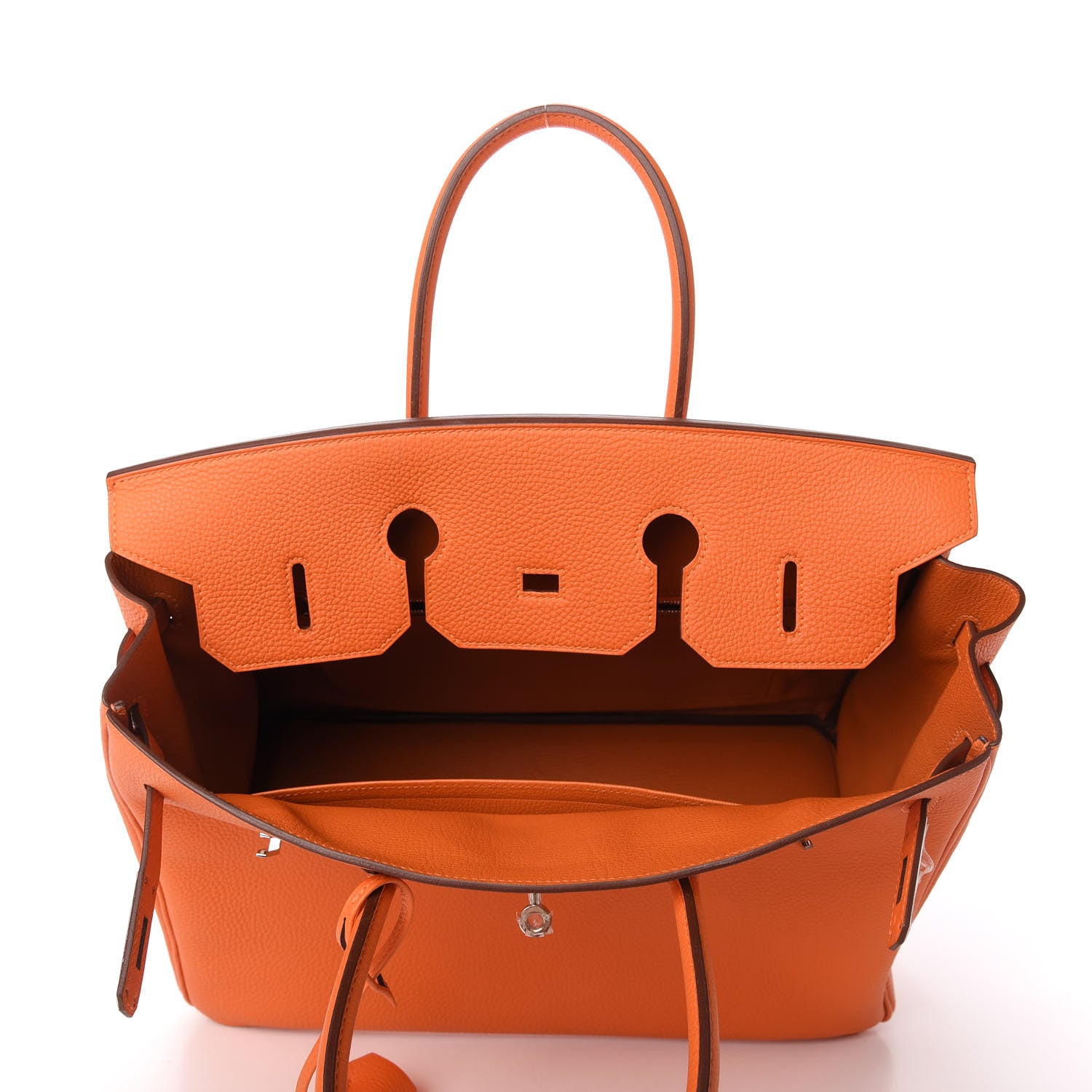 Hermes Togo Birkin 35 Orange 16 of 33