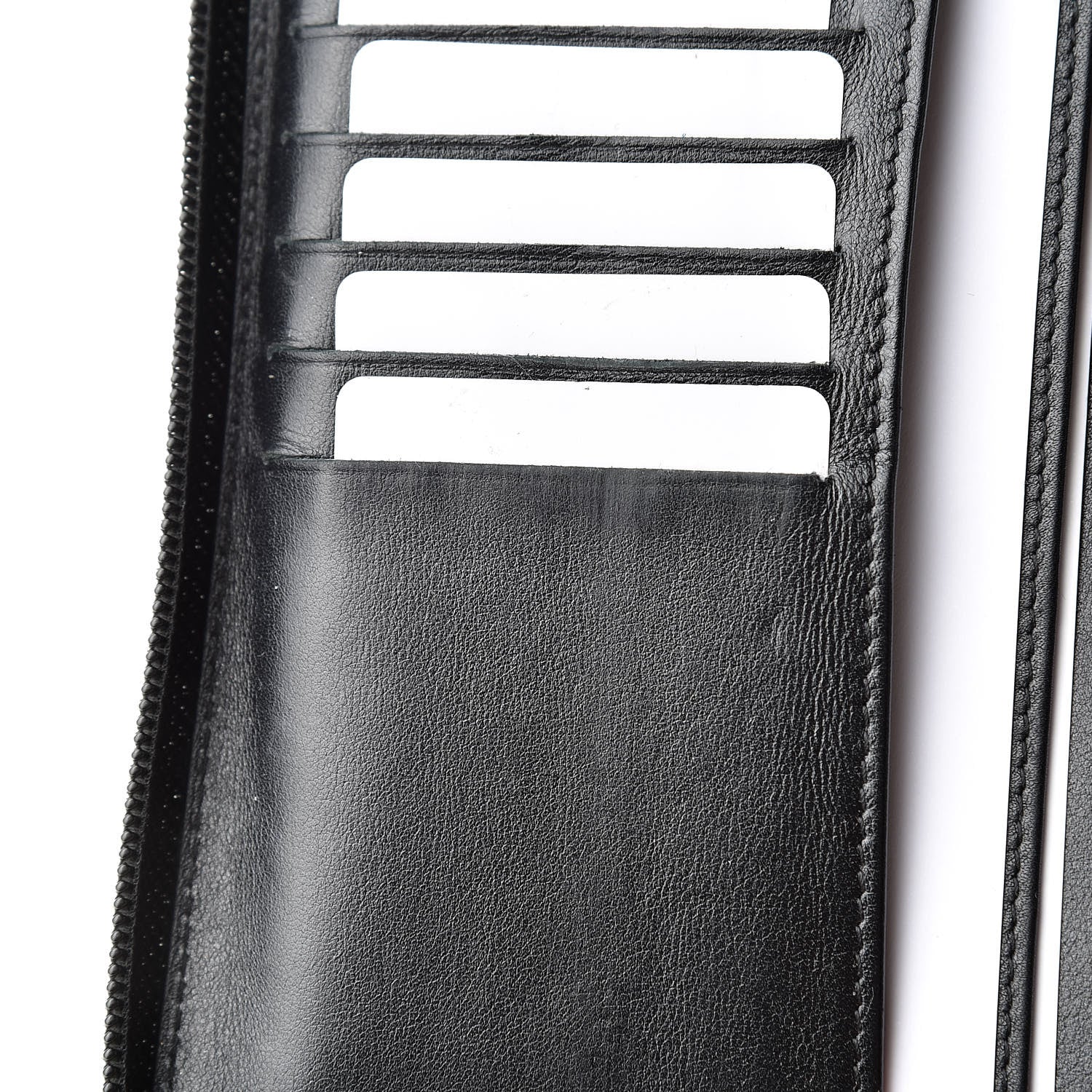 Chanel Caviar Large Timeless CC Zip Around Organizer Wallet Black 10 of 13