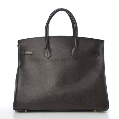 Hermes Courchevel Birkin 35 Chocolate 5 of 33
