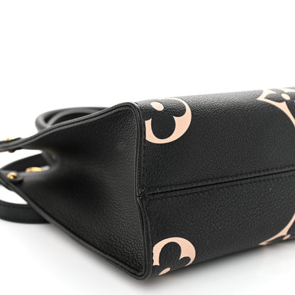 Louis Vuitton Empreinte Monogram Giant Onthego PM Black Beige 8 of 9