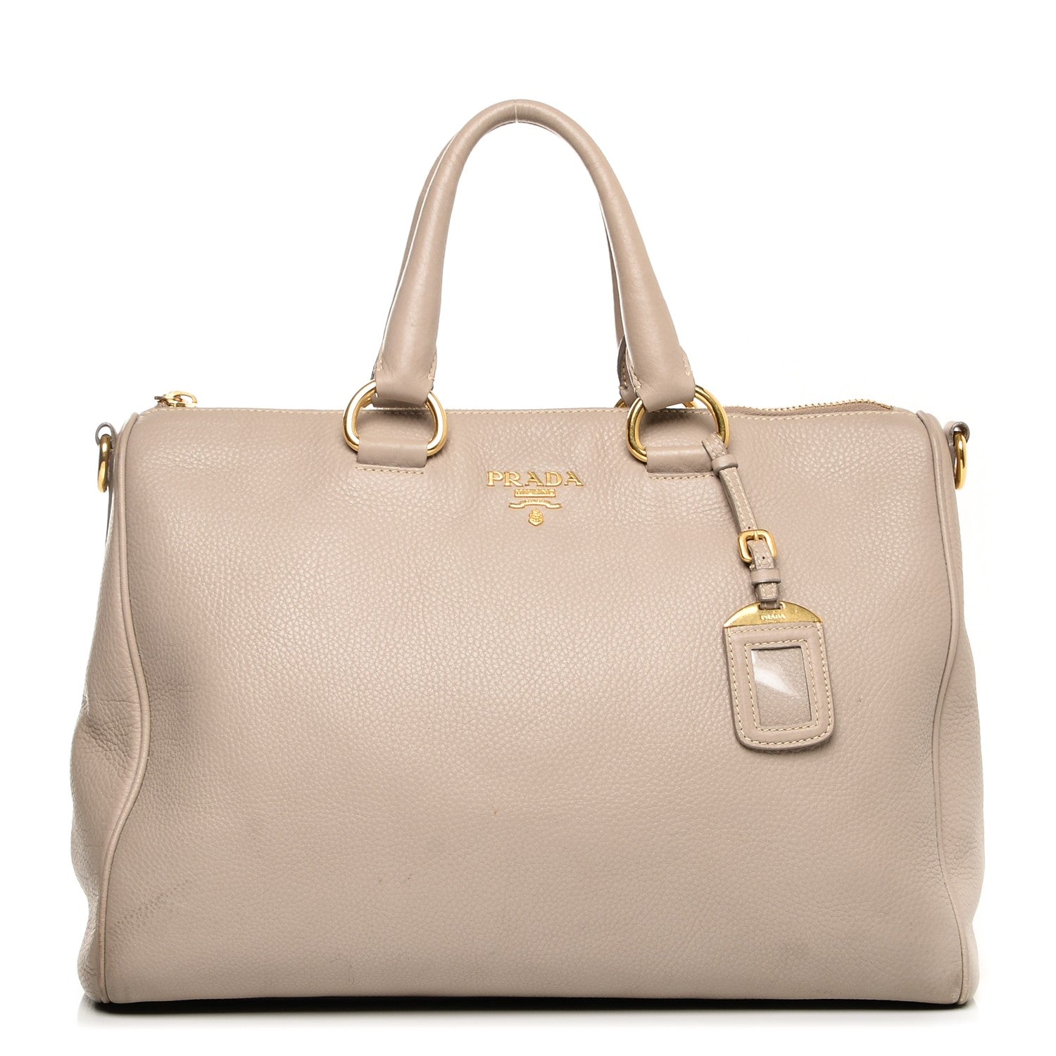 Prada Vitello Daino Tote Pomice 1 of 12