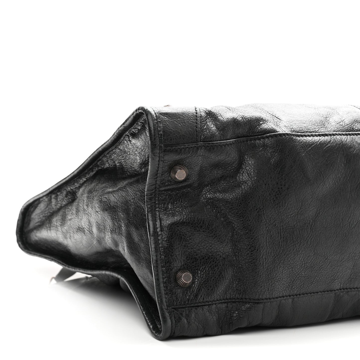 Agneau Giant 12 Rose Gold Hardware Weekender Officier