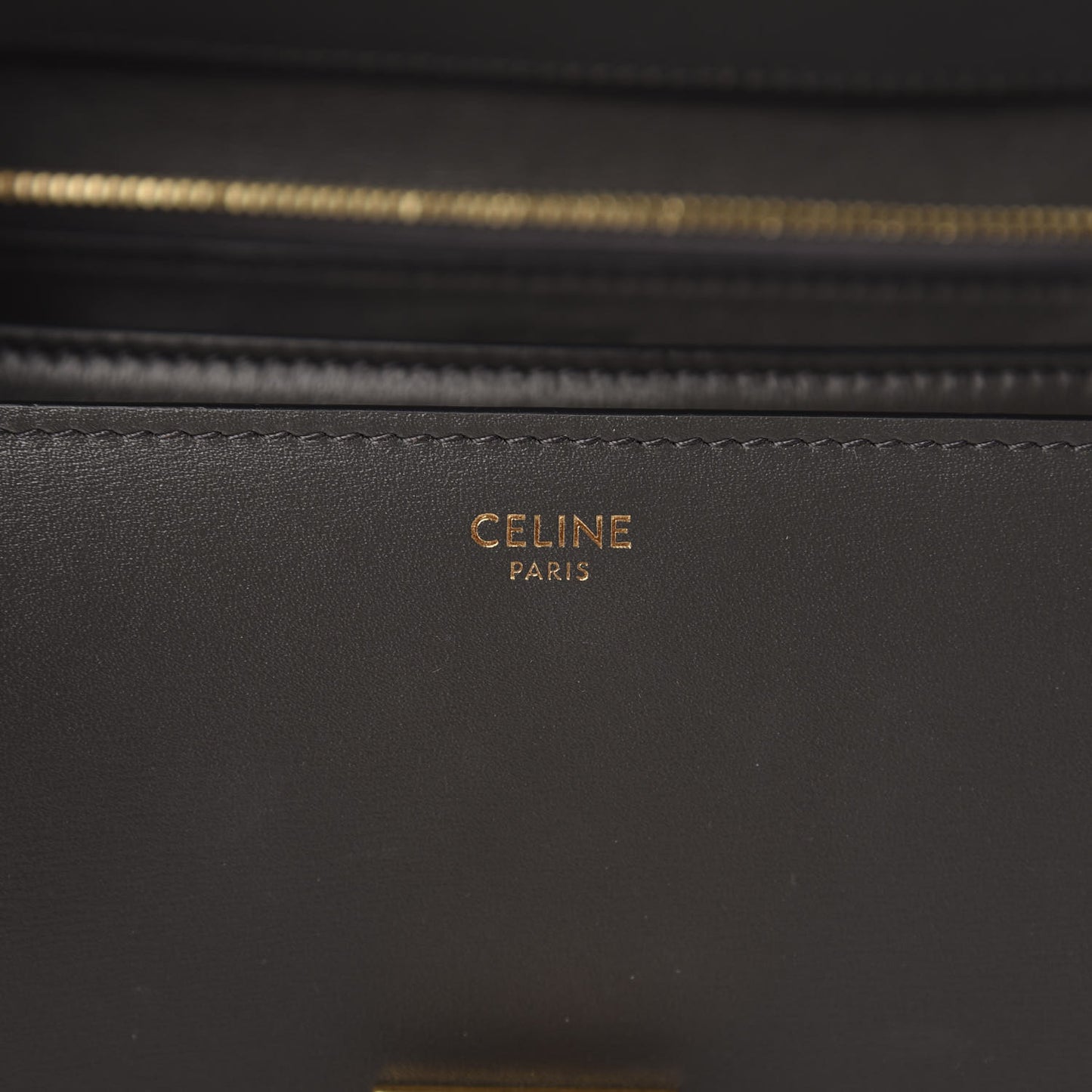 Box Calfskin Medium Classic Box Flap Bag Anthracite