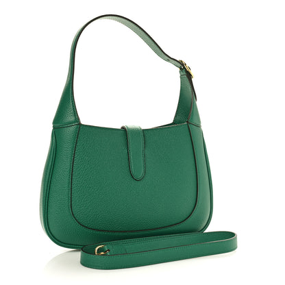 Gucci Grand Prix Calfskin Small Jackie 1961 Hobo Emerald 3 of 8