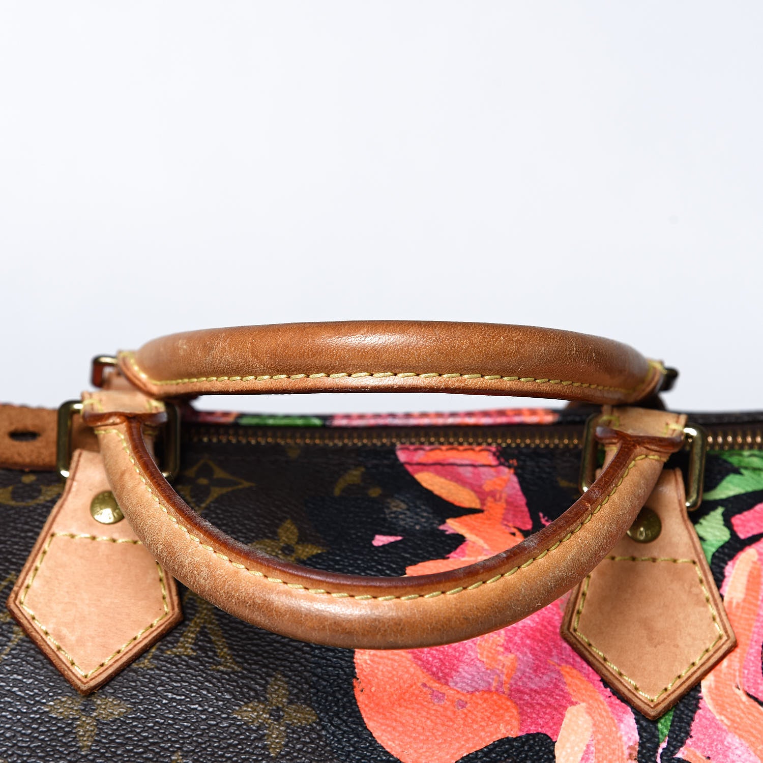 Louis Vuitton Monogram Roses Speedy 30 16 of 19