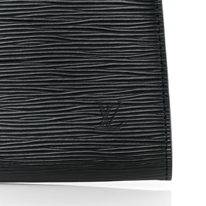 Louis Vuitton Epi Pochette Accessories 21 Black 6 of 10