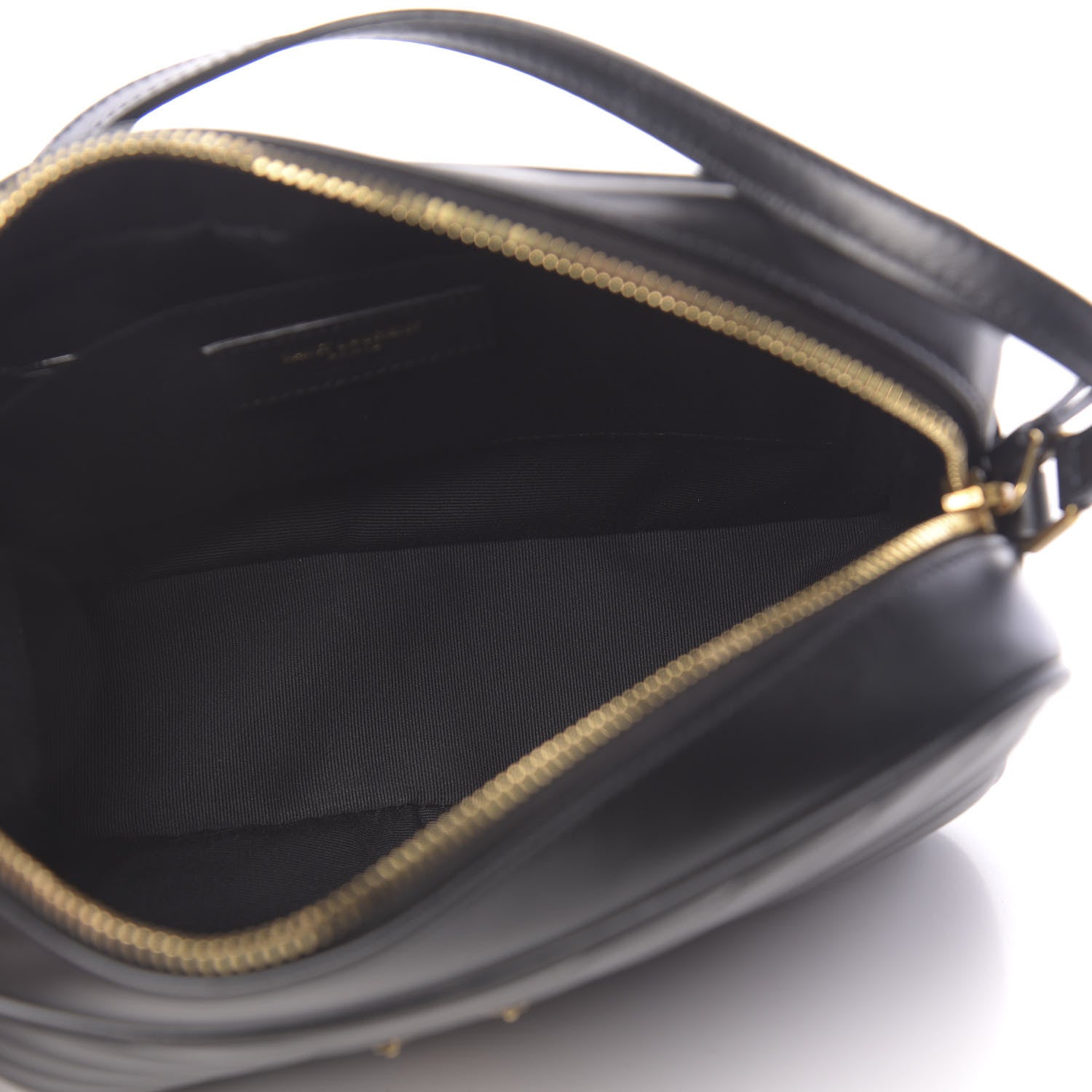 Saint Laurent Calfskin Matelasse Monogram Lou Camera Bag Black 5 of 10