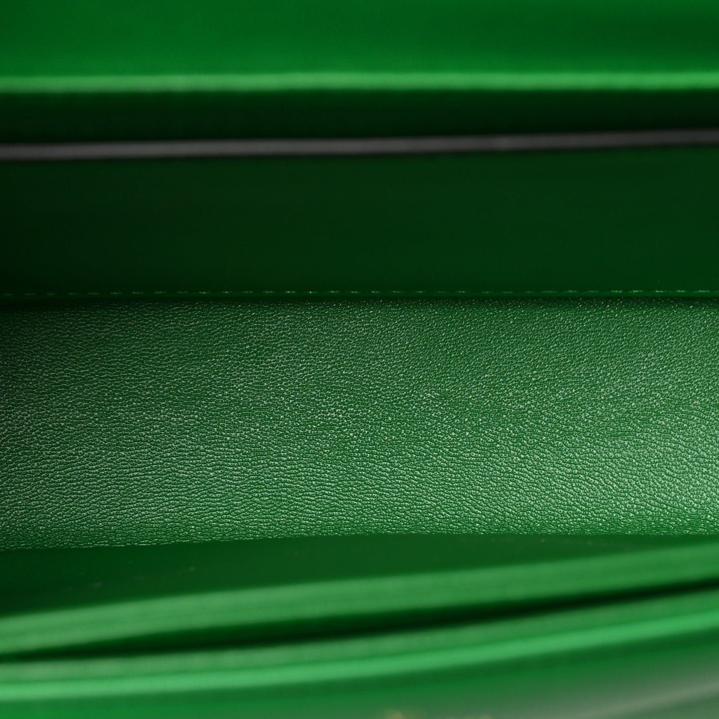 Nappa One Stud Chain Clutch Gea Green