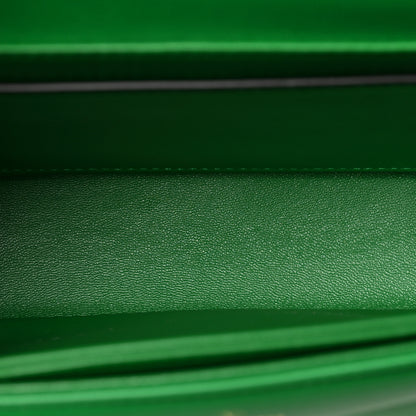 Valentino Garavani Nappa One Stud Chain Clutch Gea Green 5 of 8