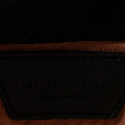 Stella McCartney Shaggy Deer Mini Falabella Crossbody Bag Black 6 of 12