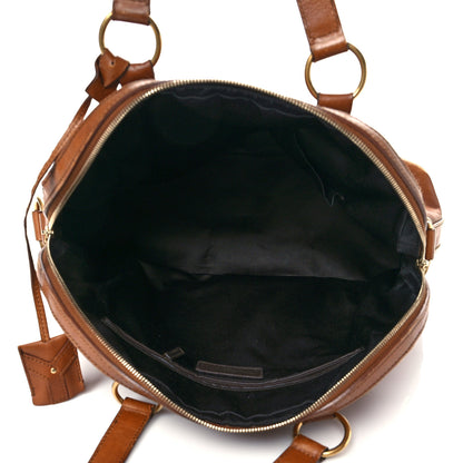 Saint Laurent Calfskin Oversized Muse Brown 4 of 13