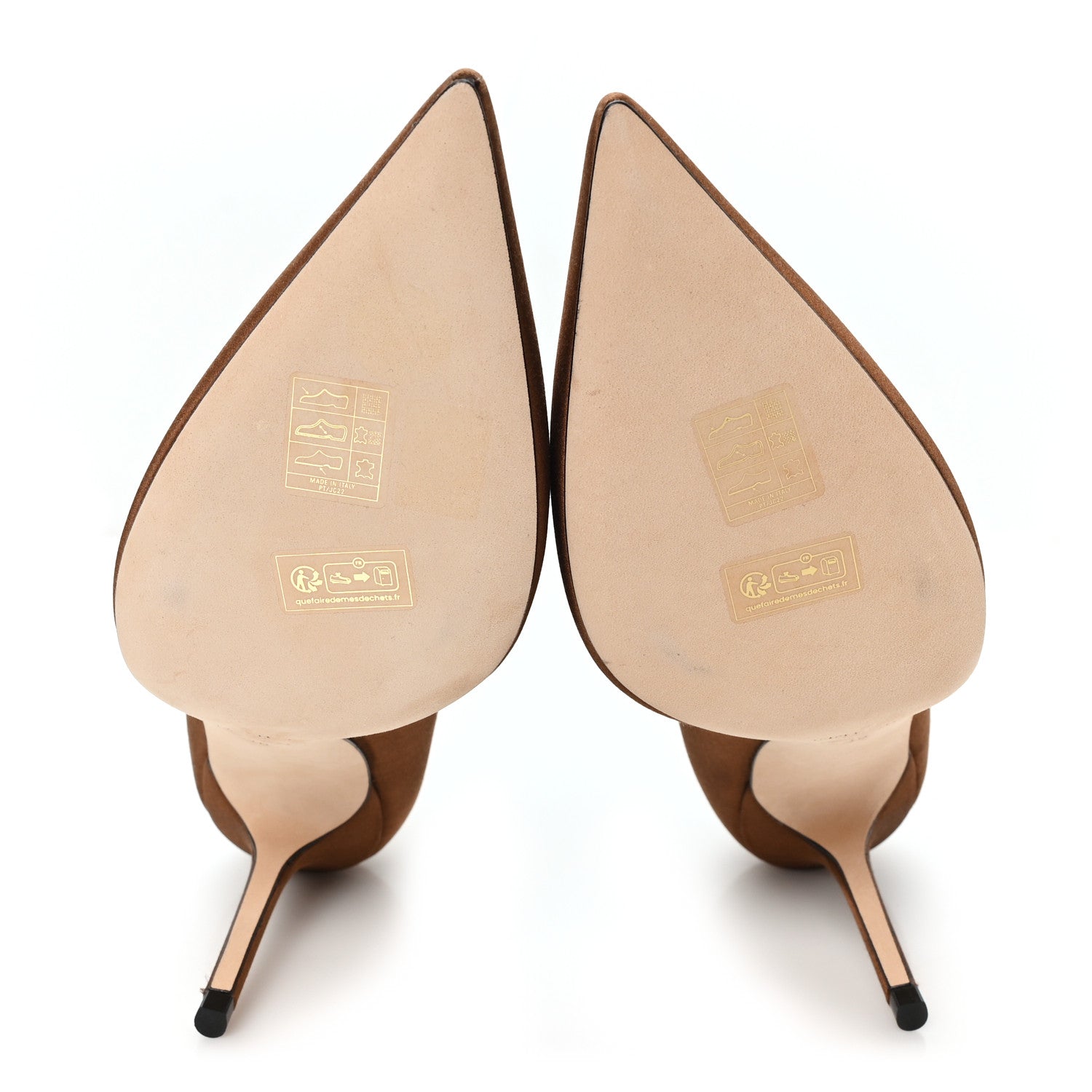 Jimmy Choo Satin Love 85 Pumps 38 Bronze 6 of 9