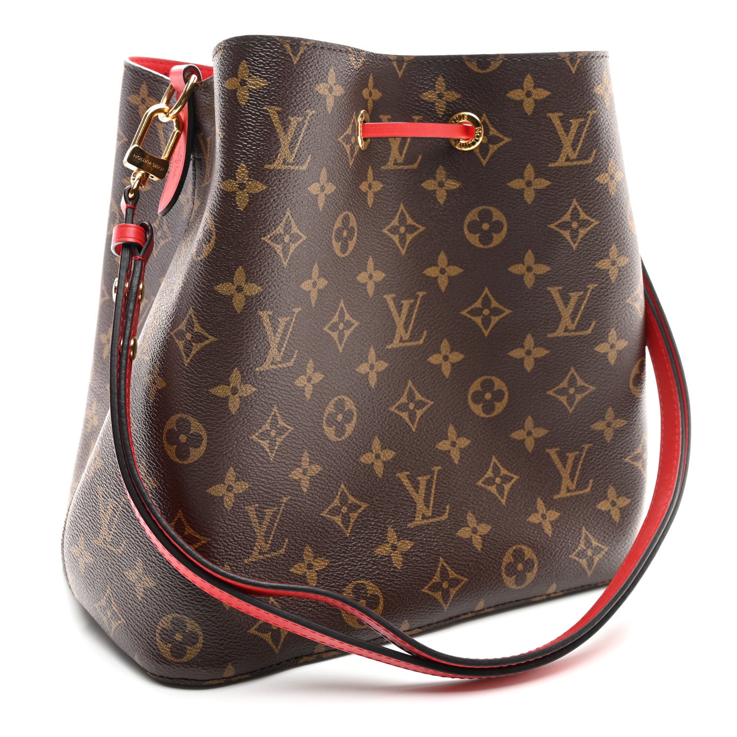 Louis Vuitton Monogram Neonoe MM Coquelicot 3 of 10