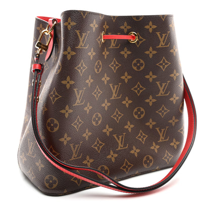 Louis Vuitton Monogram Neonoe MM Coquelicot 3 of 10