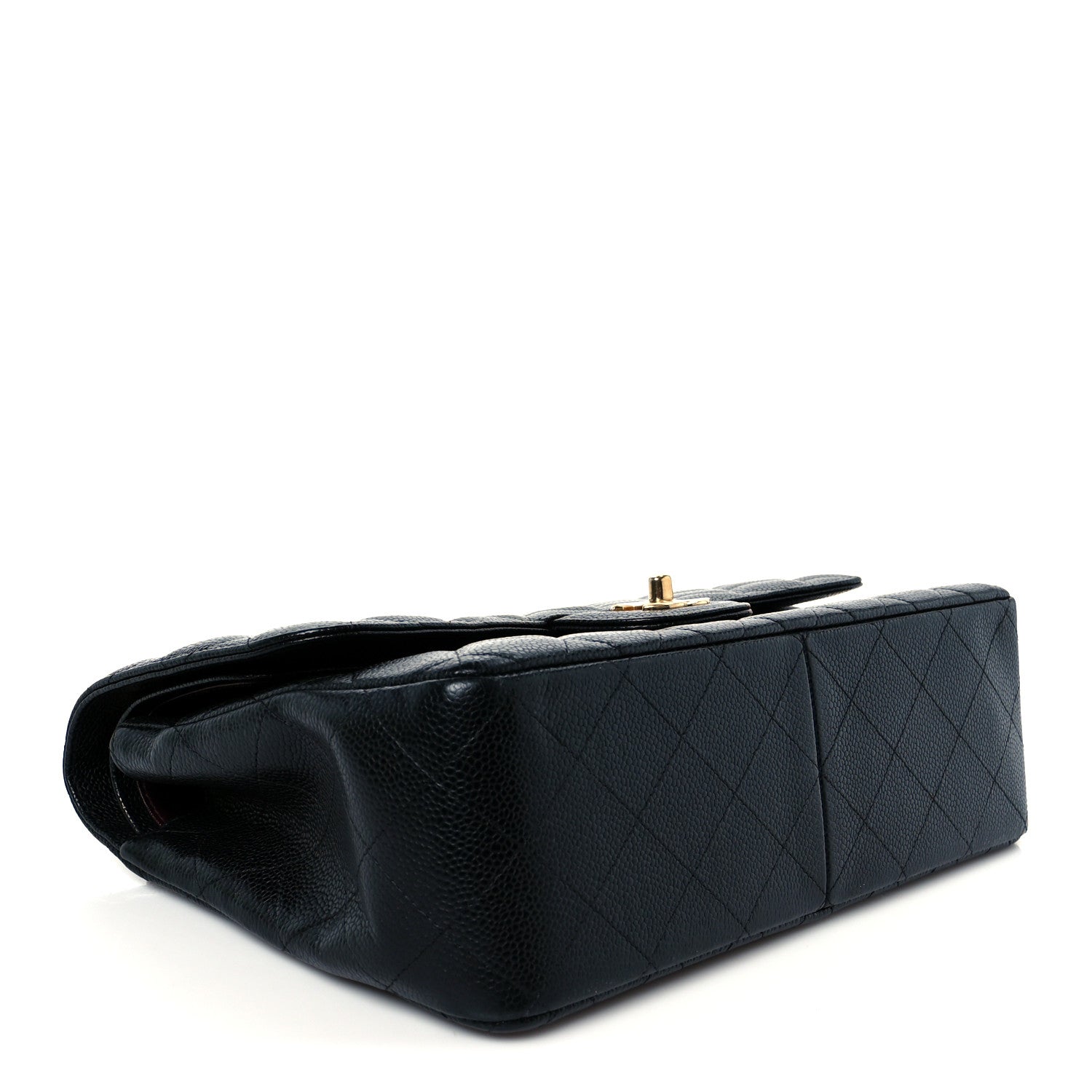 Chanel Caviar Quilted Jumbo Double Flap Black 4 of 11