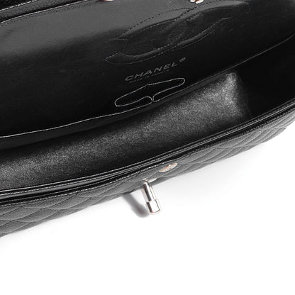 Chanel Caviar Quilted Medium Double Flap Black 6 of 8