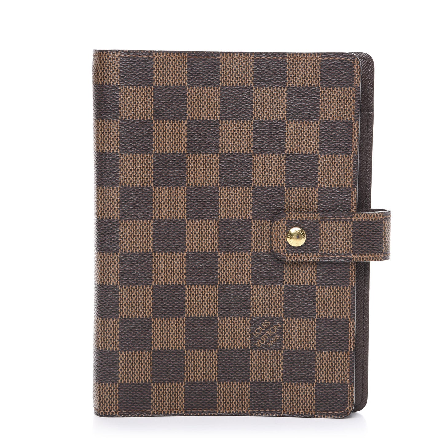 Damier Ebene Medium Ring Agenda Cover