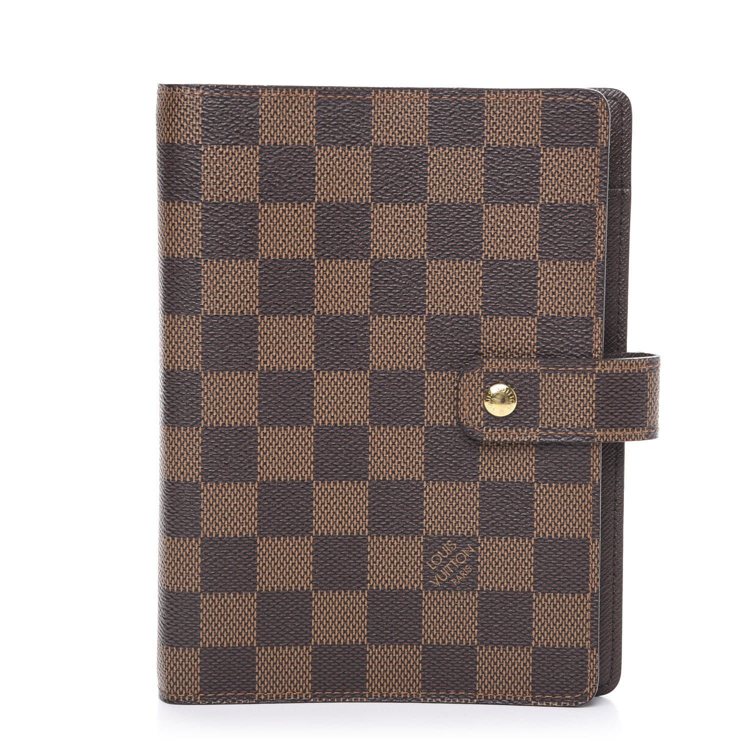 Louis Vuitton Damier Ebene Medium Ring Agenda Cover 1 of 8