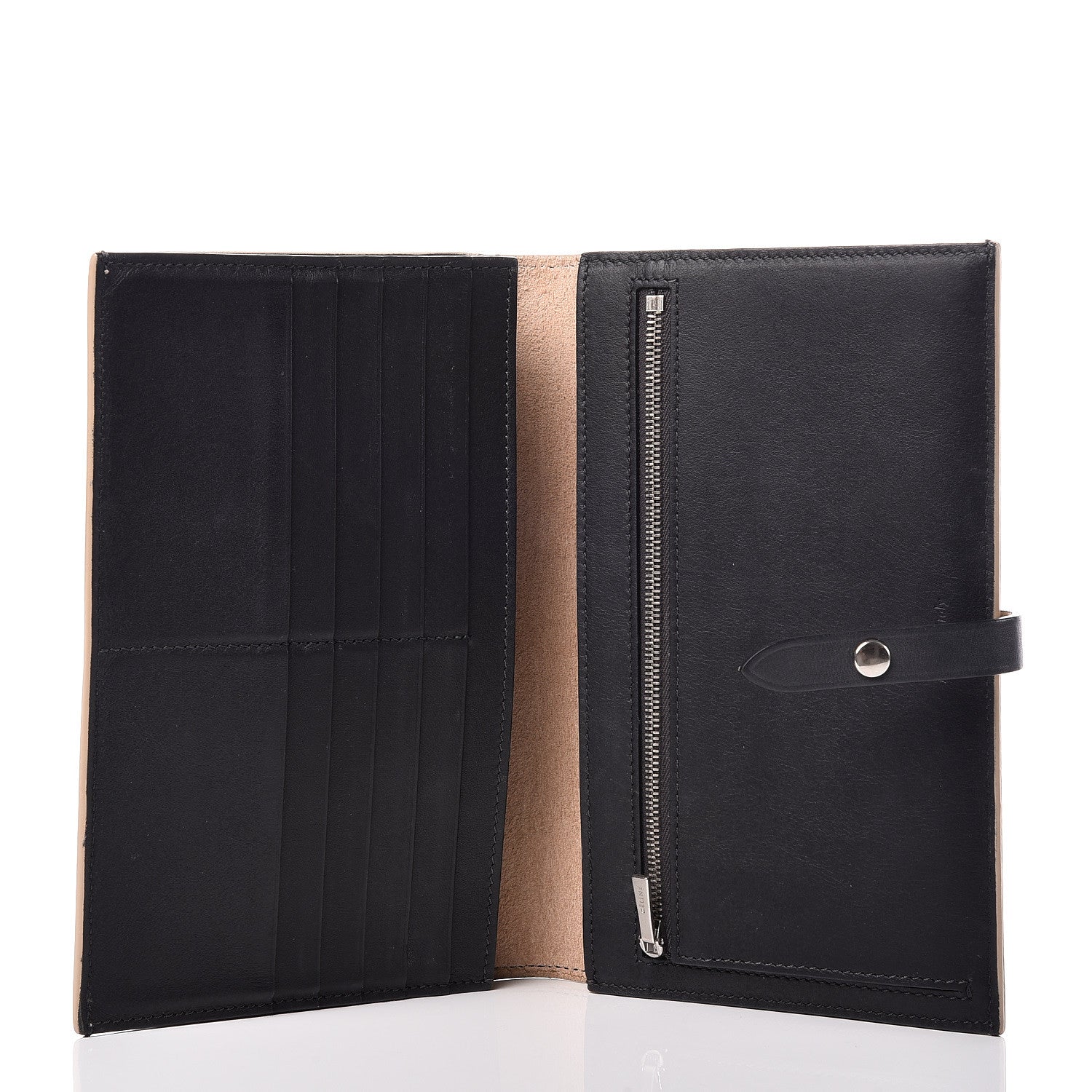 Celine Calfskin Large Multifunction Strap Wallet Ballerina 6 of 9