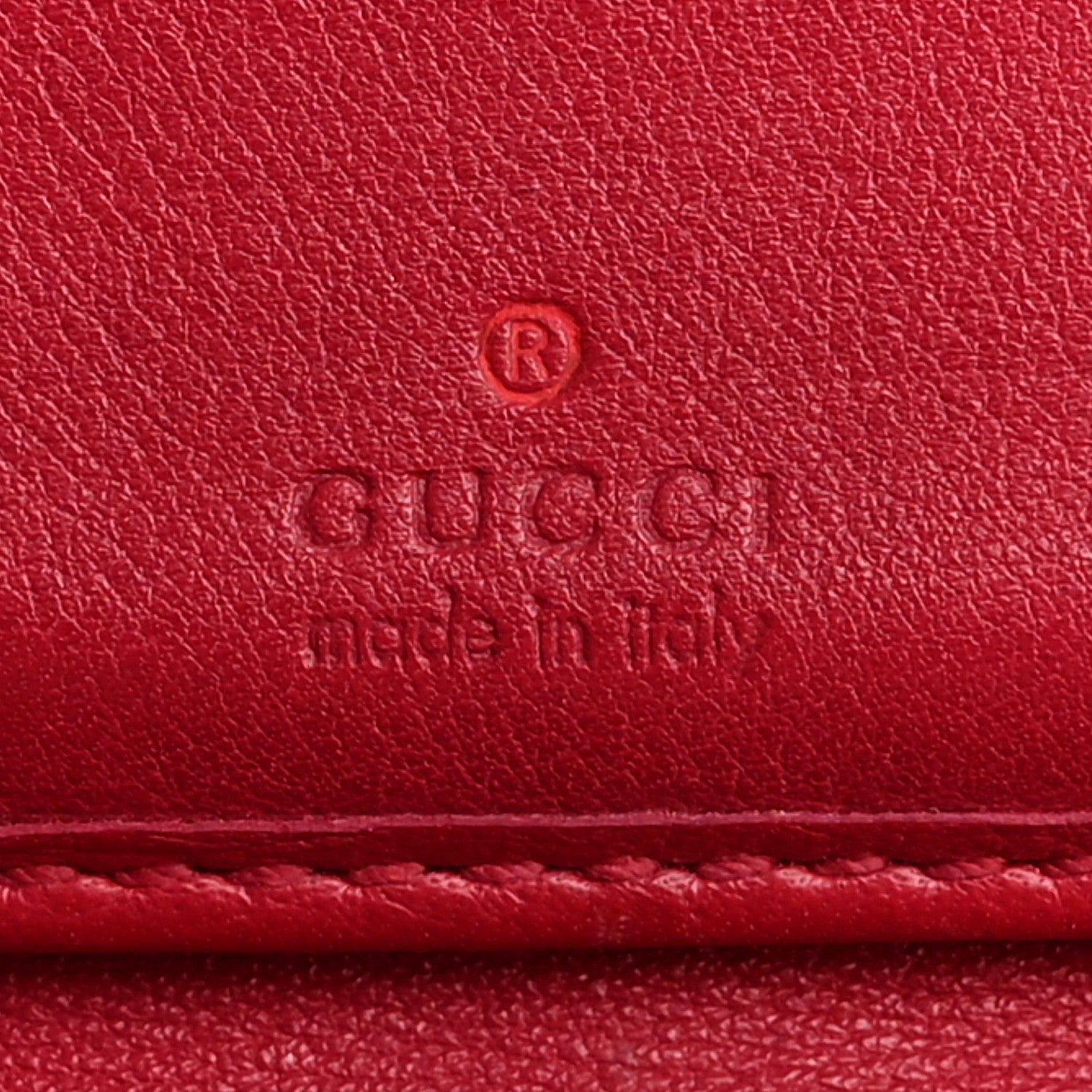 Gucci Microguccissima Interlocking G Continental Wallet Red 6 of 11