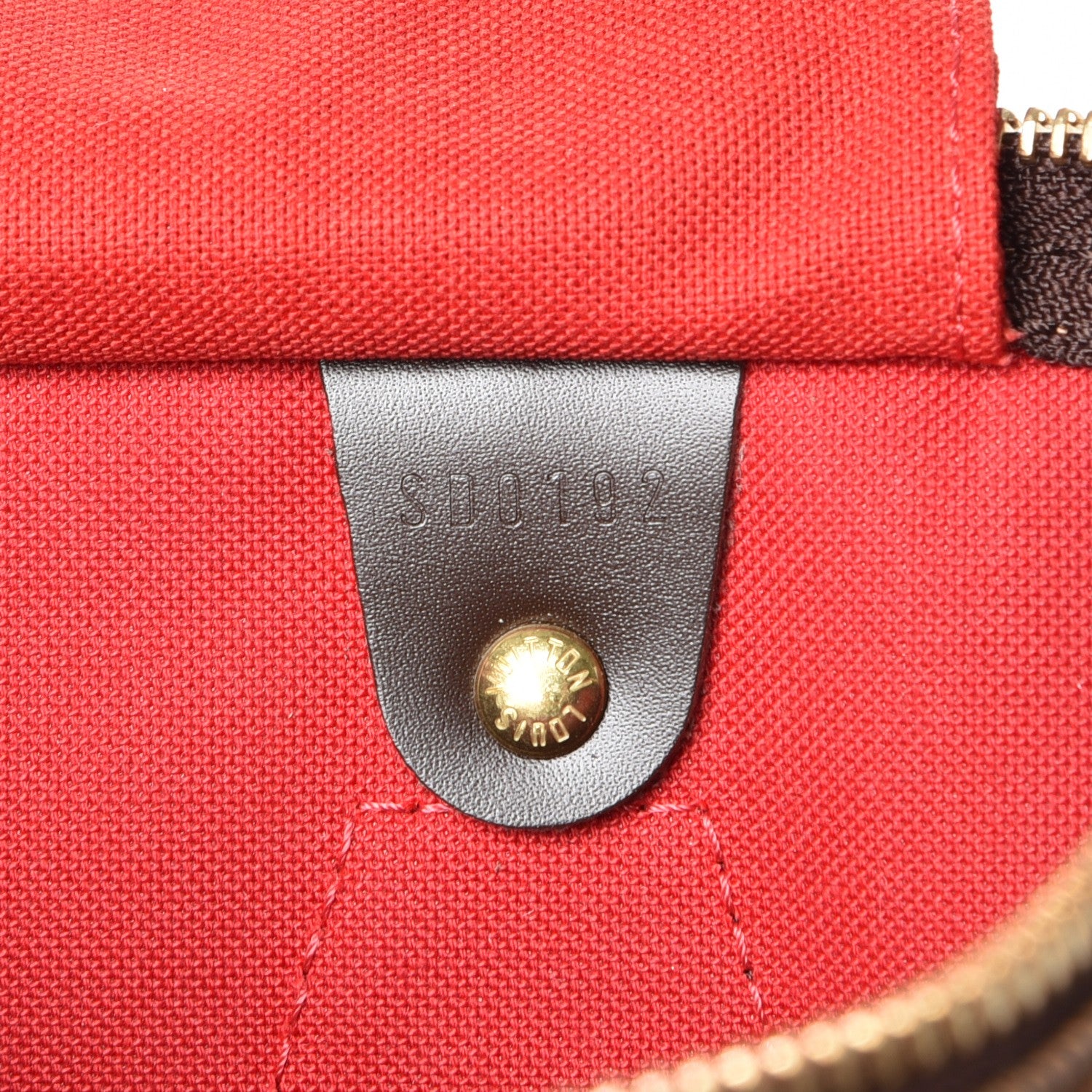 Louis Vuitton Damier Ebene Speedy 35 7 of 7