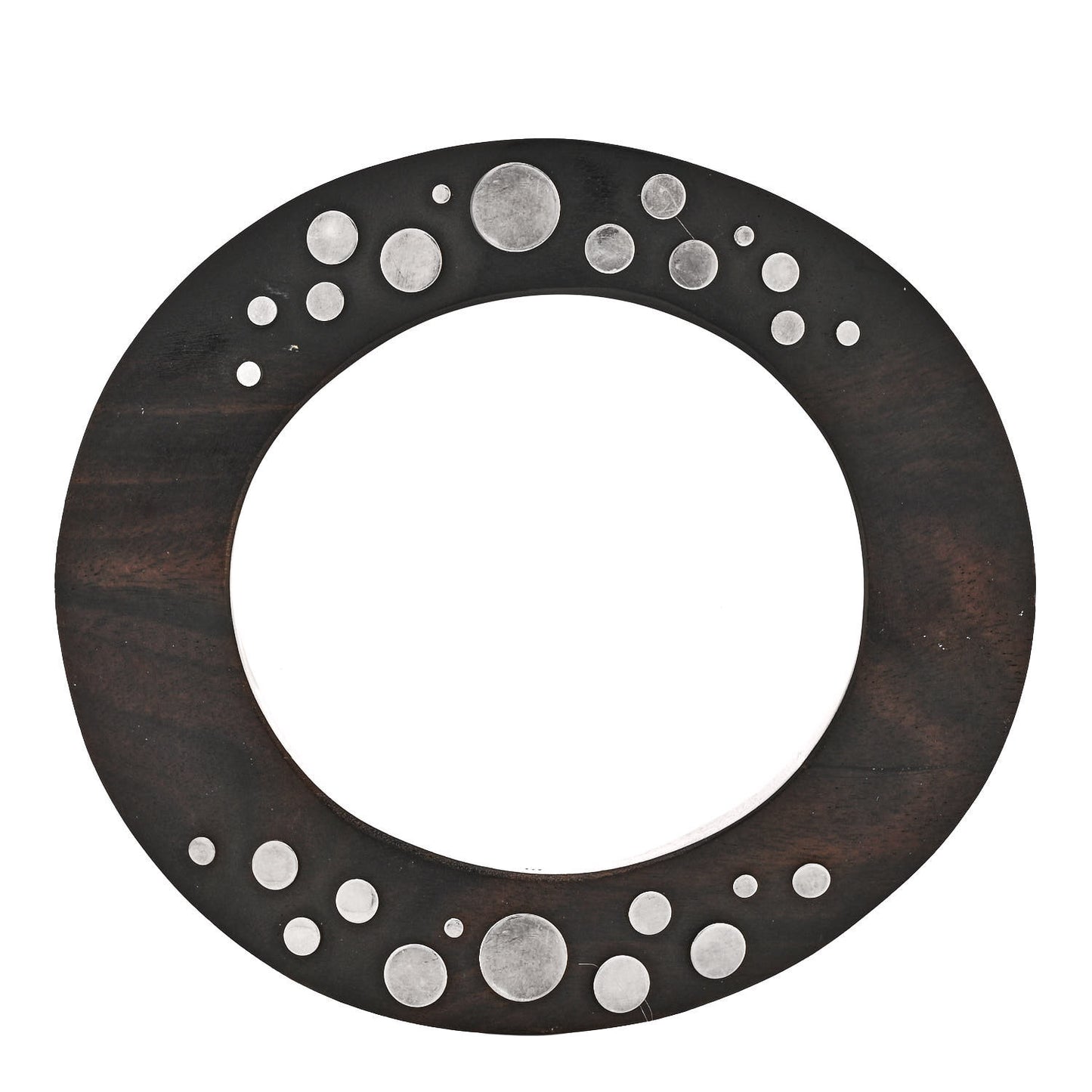Sterling Silver Bamboo Bangle Bracelet Brown