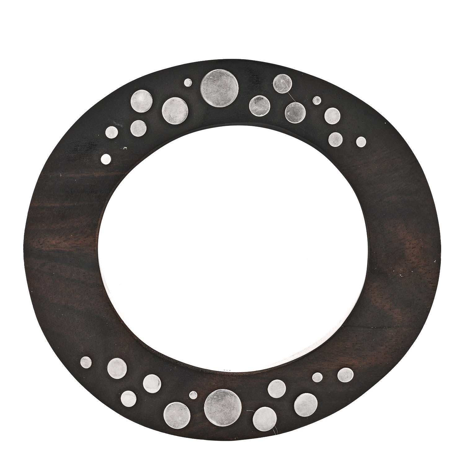 John Hardy Sterling Silver Bamboo Bangle Bracelet Brown 3 of 6
