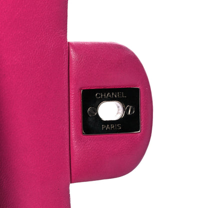 Chanel Patent Quilted Medium Double Flap Fuchsia 8 of 11
