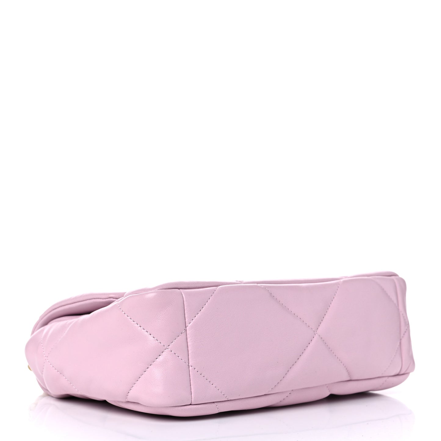 Lambskin Quilted Medium Chanel 19 Flap Light Pink