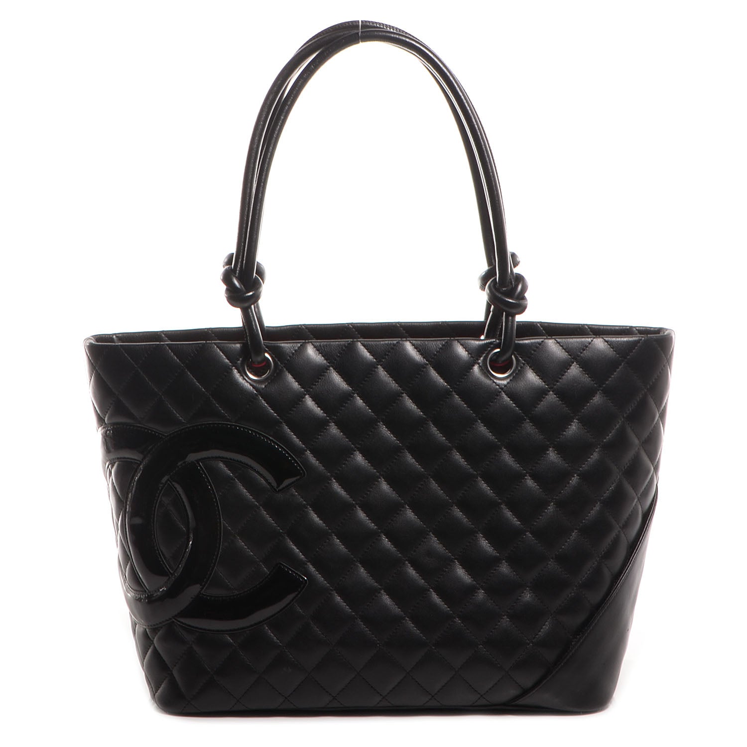 Chanel Calfskin Quilted Large Cambon Tote Black 1 of 7