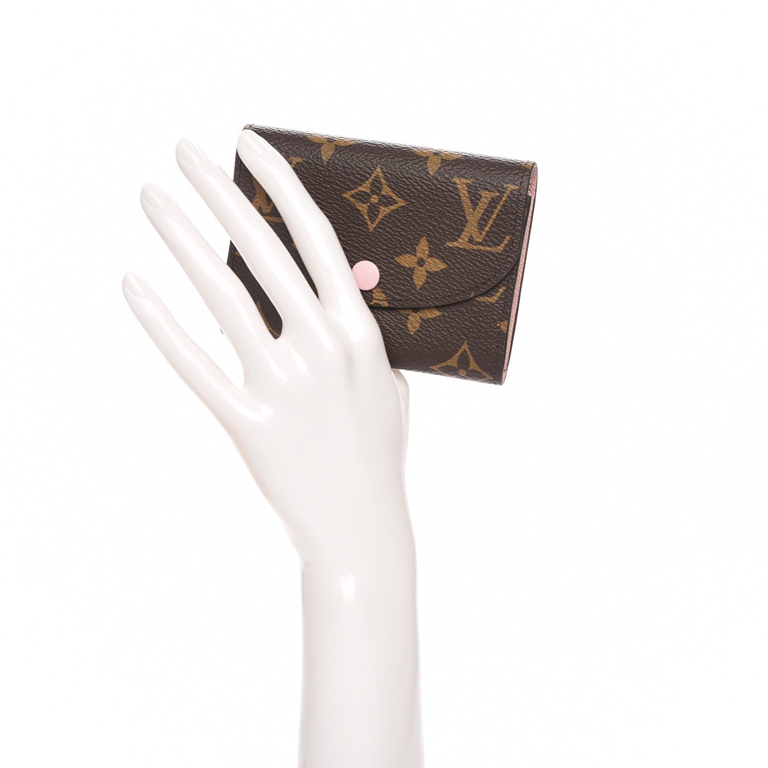 Louis Vuitton Monogram Rosalie Coin Purse Rose Ballerine 2 of 8