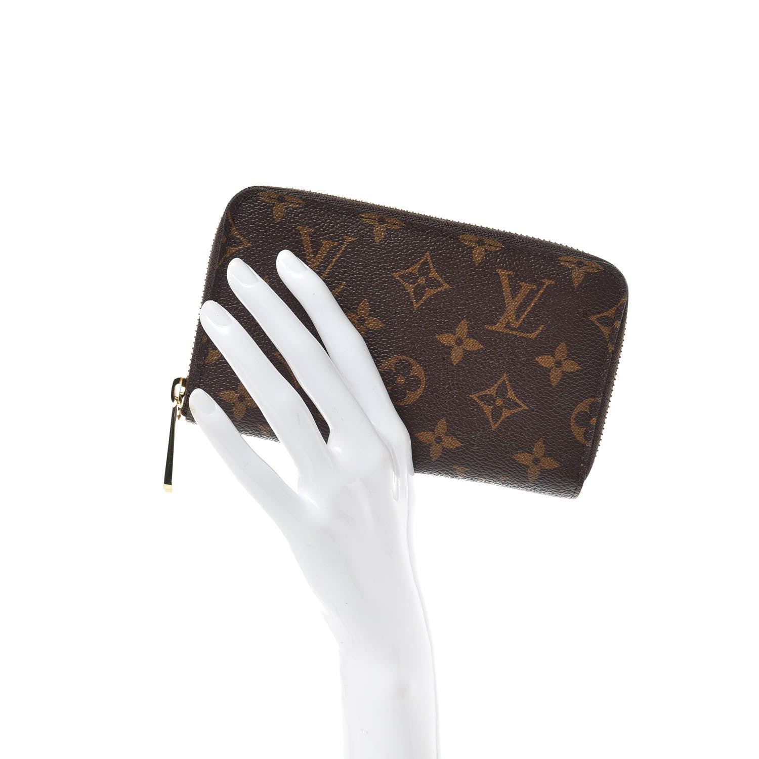 Louis Vuitton Monogram Zippy Compact Wallet 2 of 11