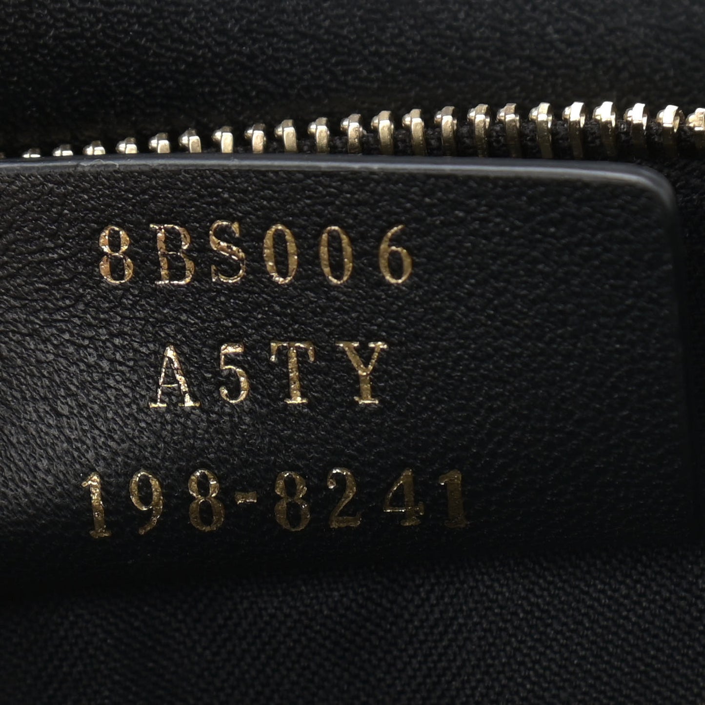 Vitello Liberty F is Fendi Bi-Color FF 1974 Embossed Medium Envelope Wallet On Chain Black Maya