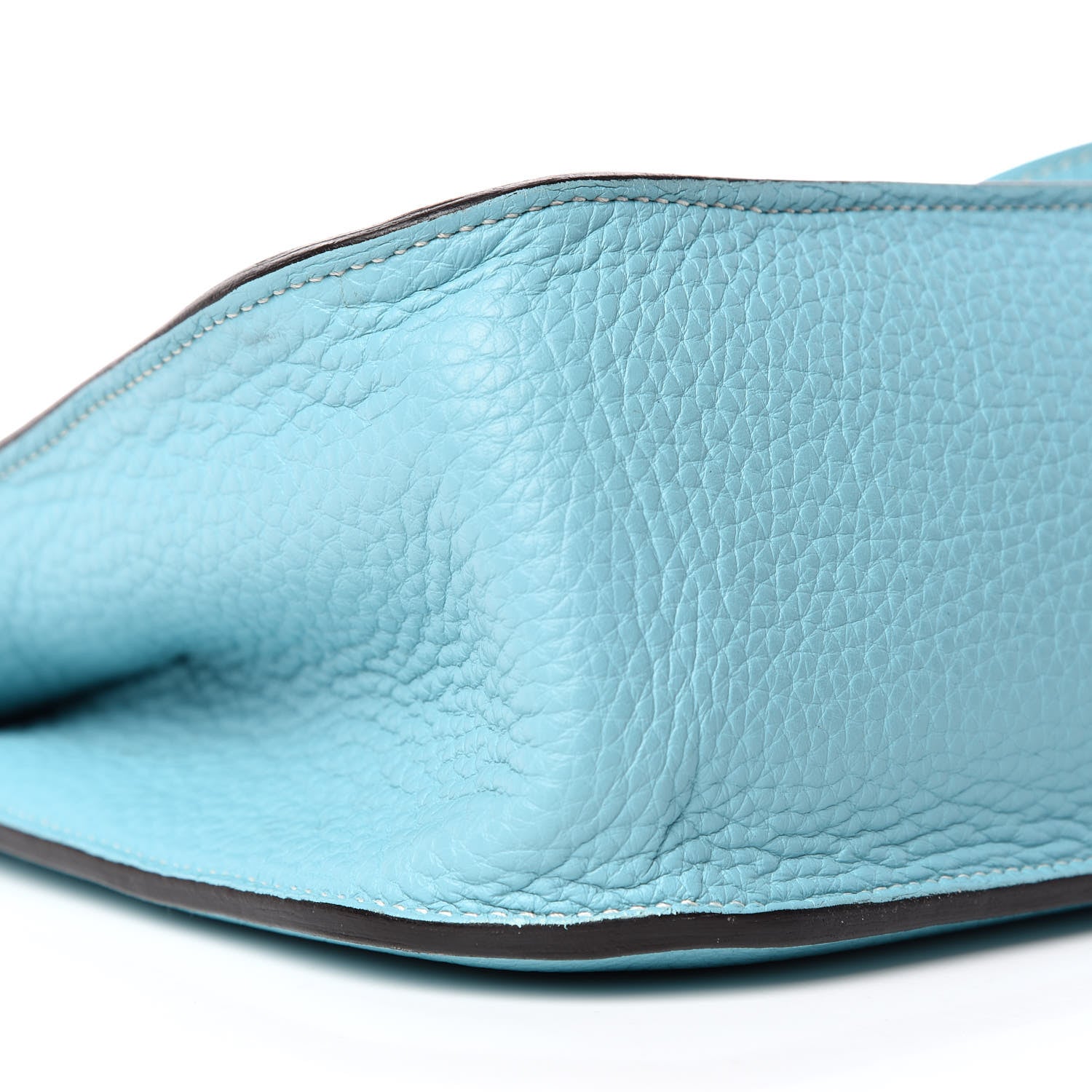 Hermes Taurillon Clemence Halzan 31 Bleu Atoll 8 of 10
