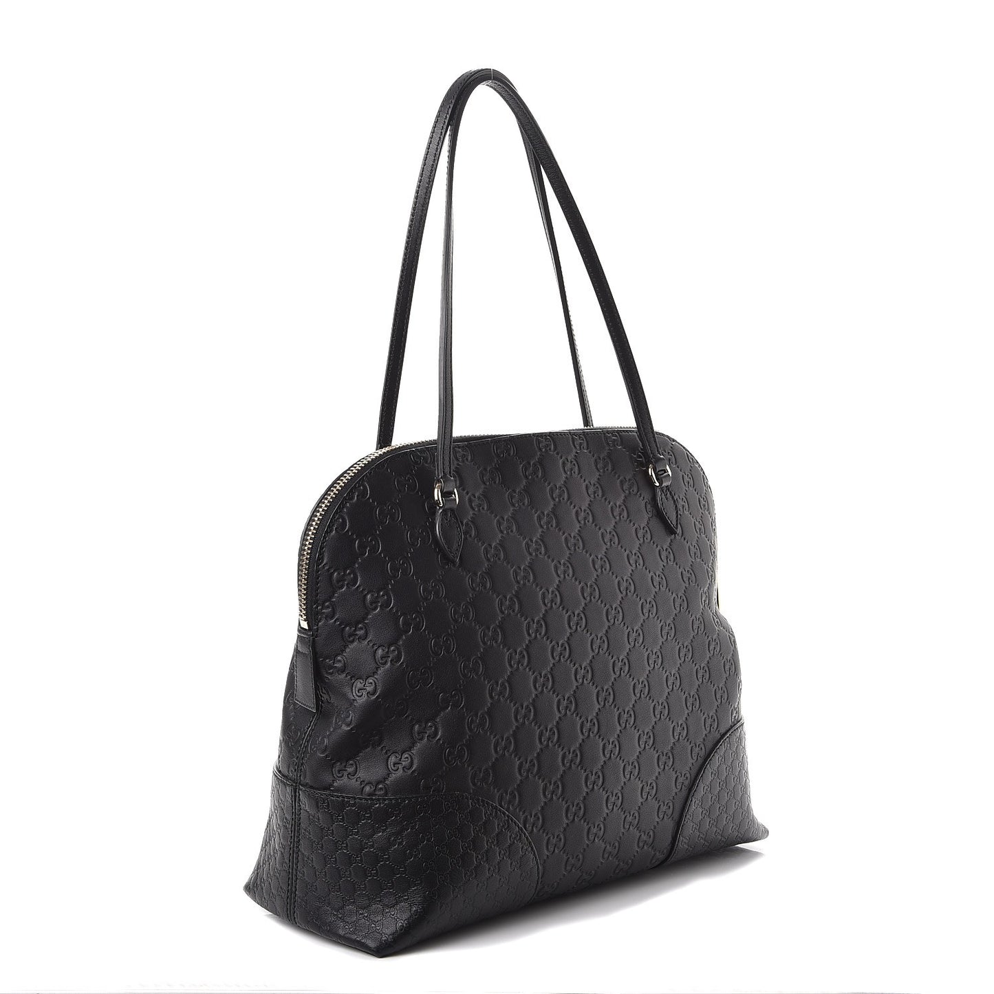Guccissima Medium Bree Shoulder Bag Black