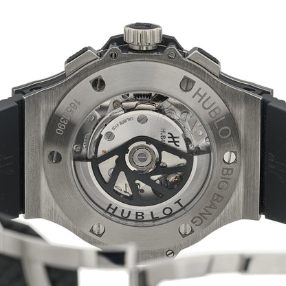 Hublot Stainless Steel Ceramic Rubber 44mm Big Bang Automatic Watch Black 301.SB.131.RX 4 of 5