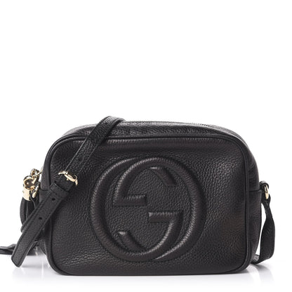 Gucci Pebbled Calfskin Small Soho Disco Bag Black 1 of 11