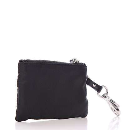 Prada Tessuto Nylon Key Pouch Black 3 of 7