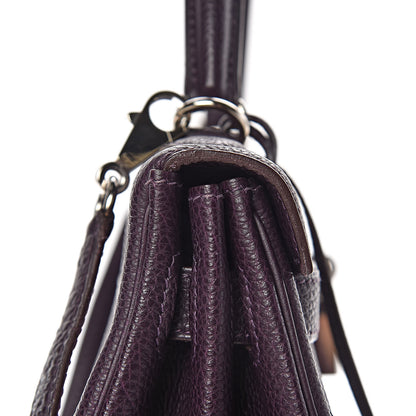 Hermes Togo Kelly Retourne 32 Raisin 17 of 17