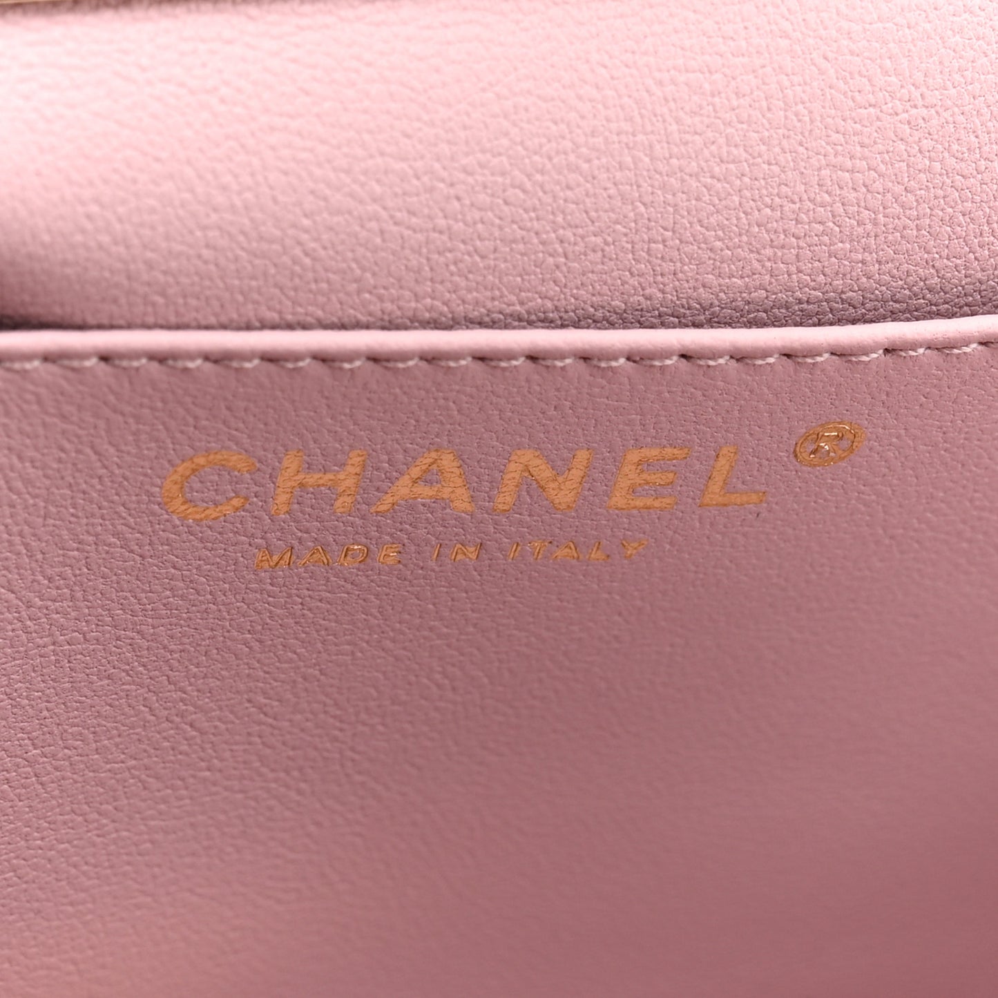 Lambskin Quilted Chain Frame Clutch Pink