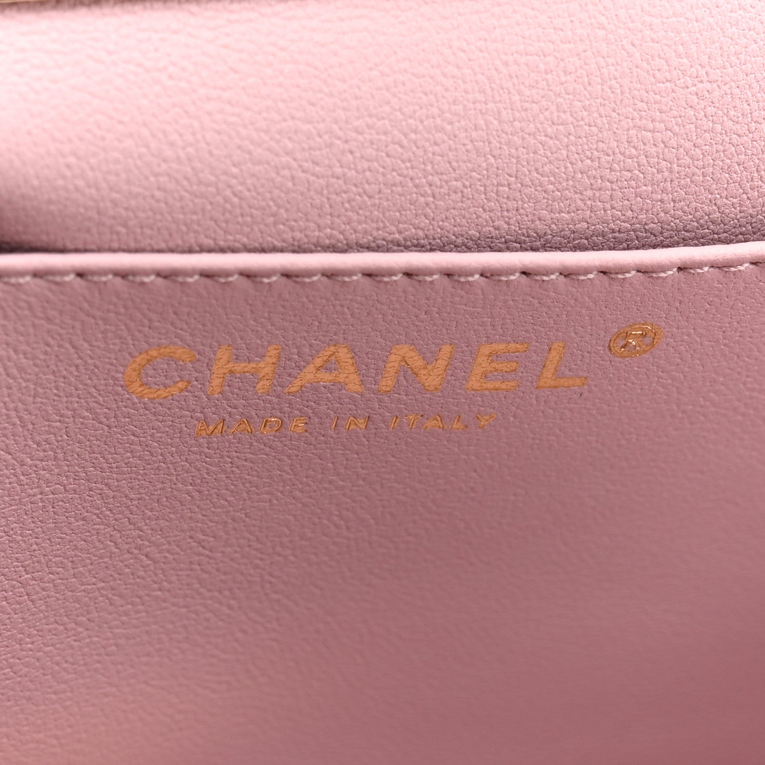 Chanel Lambskin Quilted Chain Frame Clutch Pink 6 of 11