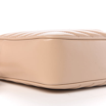 Saint Laurent Calfskin Matelasse Monogram Lou Camera Bag Nude Powder 6 of 8