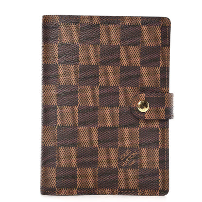 Louis Vuitton Damier Ebene Small Ring Agenda Cover 1 of 7