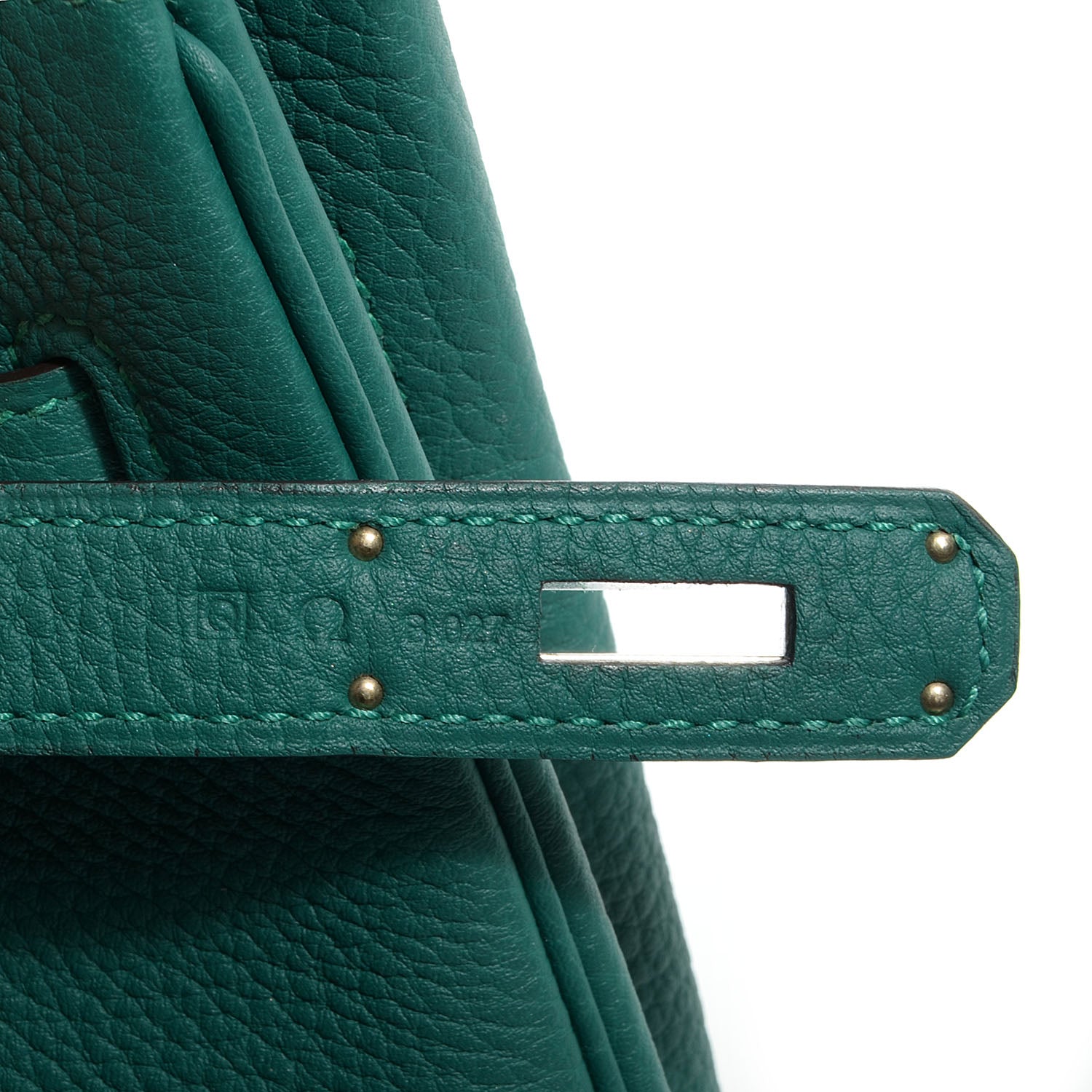 Hermes Togo Birkin 35 Malachite 3 of 28