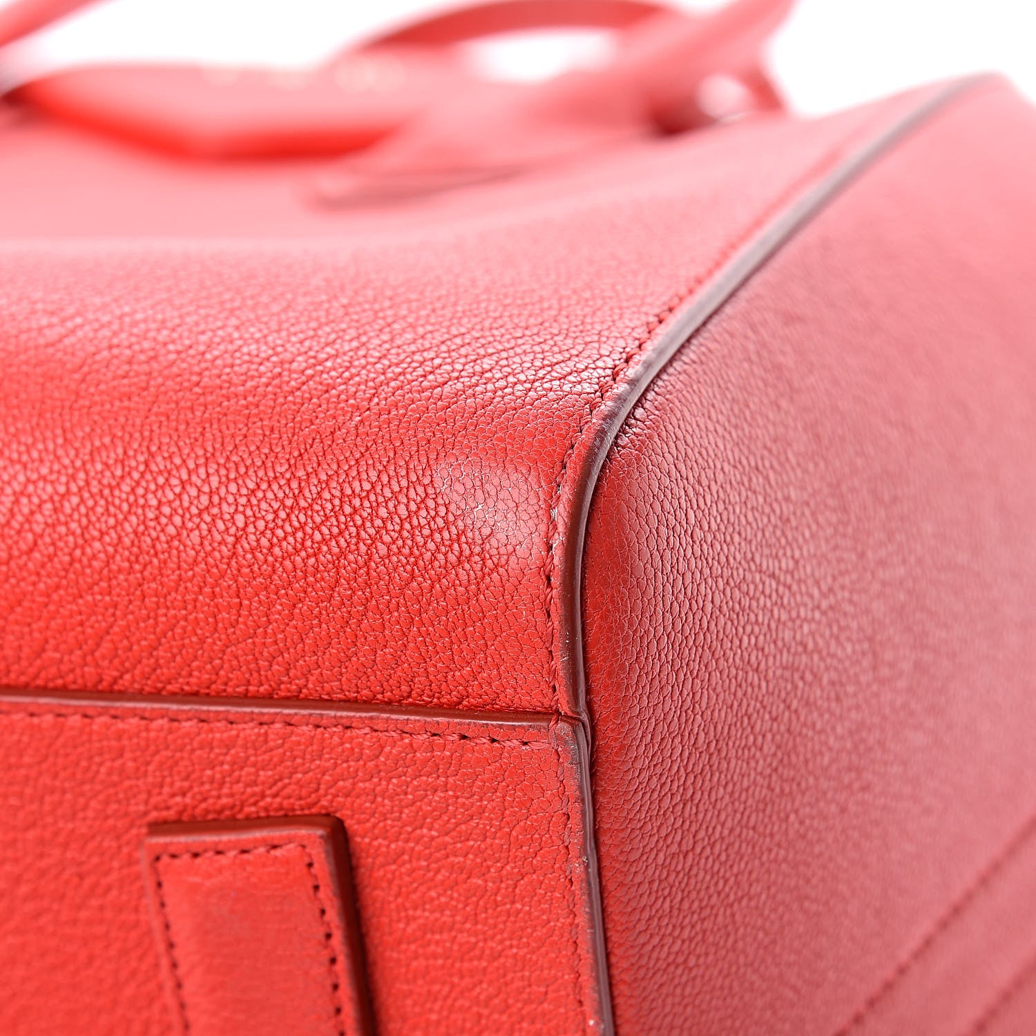 Givenchy Sugar Goatskin Medium Antigona Red 11 of 12