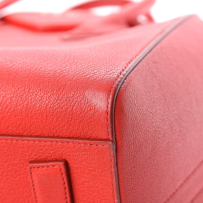 Givenchy Sugar Goatskin Medium Antigona Red 11 of 12