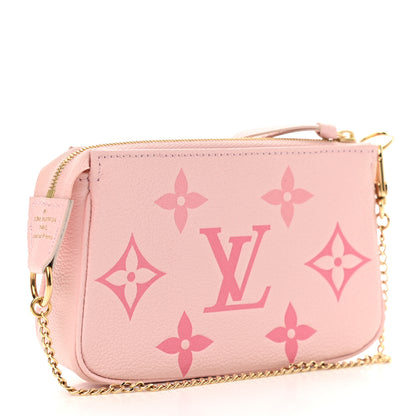Louis Vuitton Empreinte Monogram Giant By The Pool Mini Pochette Accessories Bouton De Rose 3 of 7